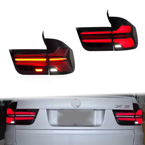 Feux arrière LED YLC Auto pour <span class=keywords><strong>BMW</strong></span> X5 E70 au style G05 <span class=keywords><strong>2023</strong></span>, LCI 2007-2013, Plug and Play, feux de freinage, lampe arrière de voiture de haute qualité - Product Image 3