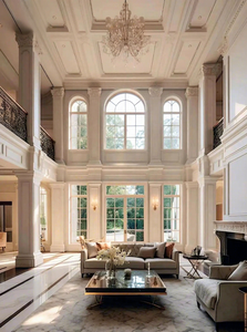 หน้าต่างบานเฟี้ยมอะลูมิเนียมแบบปรับแต่งได้สำหรับอาคารสำนักงานทันสมัย พื้นที่ทำงานระดับไฮเอนด์ หน้าต่างบานเฟี้ยมขนาดใหญ่ วิวเต็มตา - Product Image 4