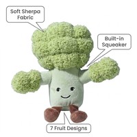 Juguete de Peluche para Perro con Forma de Frutas y Verduras, Suave, Resistente a Mordidas, Duradero, Aguacate, Sandía, Limón, 5 Estilos, Venta al Por Mayor, Personalizado