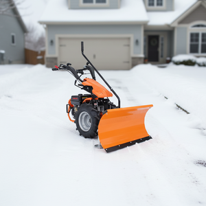 New Factory Direct Sale Hand Push Snow Blower Snowplow 15HP Gasoline Engine 200kg Snow <b>Throwing</b> Equipment 1 Year Warranty - Product Image 1