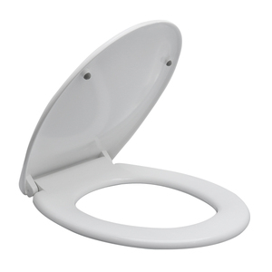 Venta caliente Accesorios de baño modernos Asiento de inodoro de una pieza Universal UF Cubierta de asiento de inodoro de <span class=keywords><strong>cierre</strong></span> <span class=keywords><strong>lento</strong></span> <span class=keywords><strong>Bisagra</strong></span> de liberación rápida - Product Image 4