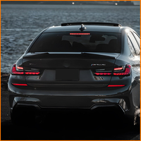 Para BMW Serie 3 G20 G28 2020-2026 M4 GTS, Conjunto de Luces Traseras LED OLED Estilo Escama de Dragón, Señal de Giro Secuencial Dinámica