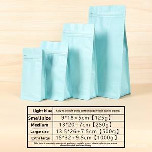 <span class=keywords><strong>ถุง</strong></span>อาหารกระดาษคราฟท์แบบยืนได้พร้อมตัวล็อคซิปและซีลกันน้ำขนาด15X22 + 4ของ HYB - Product Image 3