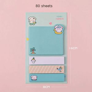 Bloc de Notas Adhesivas Kawaii Personalizadas con Logotipo, Artículos Promocionales, Pegatinas Adhesivas, Papelería para el Regreso a Clases - Product Image 3