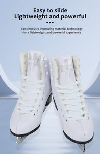 Chaque détail et vente en gros doublure en peluche Super Fiber patins en cuir bottes de <span class=keywords><strong>patinage</strong></span> Figure pour femmes et enfants - Product Image 5