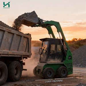 Proveedor Confiable, Mini Cargadora Compacta con Certificación CE y EPA, Compatible con <span class=keywords><strong>Dingo</strong></span>, Vermeer, Bobcat, con Orugas o Ruedas, para Construcción Agrícola - Product Image 3