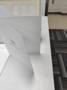 Für Geschäfts veranstaltungen Hochzeits einladungen Weihnachts geburtstags grüße Faltpapier grußkarten mit anpassbarem Foto einsatz - Product Image 3