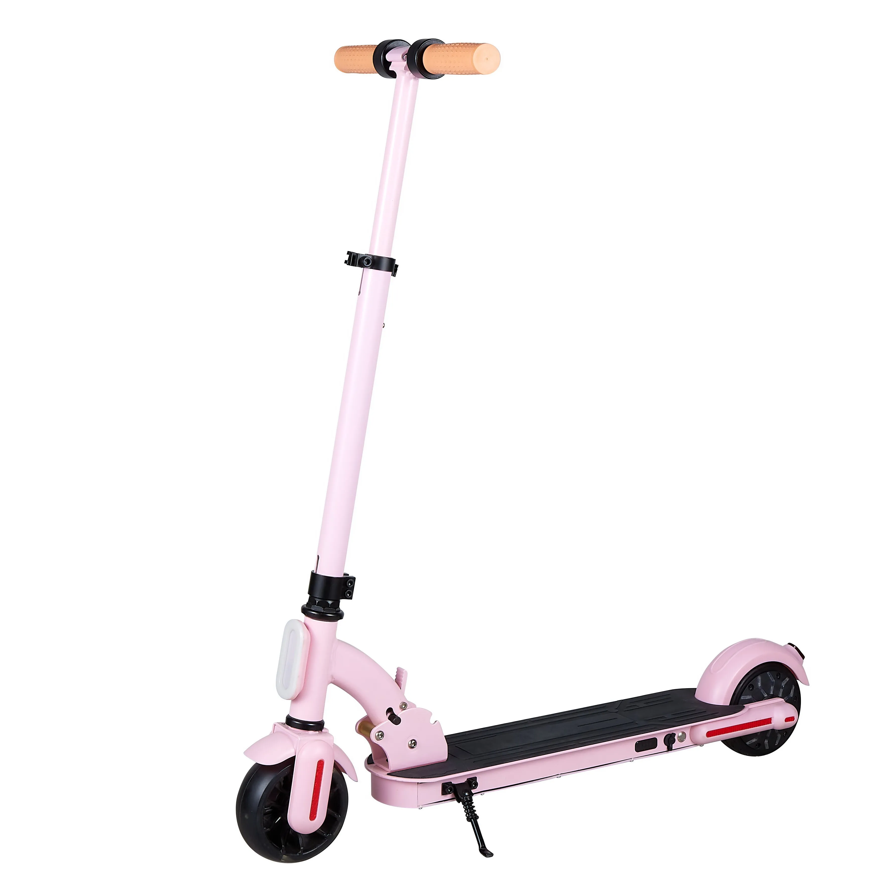 Дешевые двухколесные складные электрические скутеры 5,5 дюйма 120 Вт, детский Электрический скутер