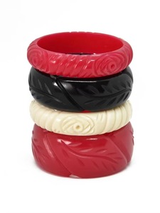 Hot Sale <b>Resin</b> Fashion Bangles for Women Bracelet Jewelry for Wedding Anniversary Birthday and Party Wear Available For Sale - Product Image 1