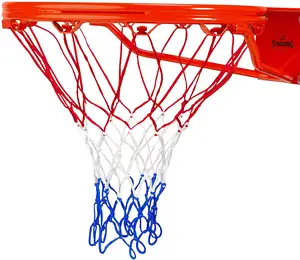 custom color 12 hooks three color Durable basketball hoop net