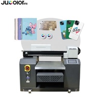 Impresora UV Comercial A3, Impresora UV de Cama Plana, Máquina de Impresión UV para Fundas de Móviles, Madera y Vidrio