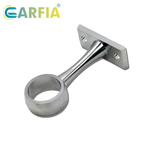 Soportes Centrales Modernos de Aleación de Zinc <span class=keywords><strong>Garfia</strong></span> para Rieles de Armario, Soportes Desmontables para Barras de Ropa - Product Image 4