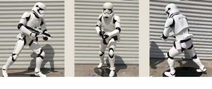 Sculpture de soldats blancs en fibre de verre grandeur nature <span class=keywords><strong>Star</strong></span> War-Storm Trooper Statue Factory Personnaliser <span class=keywords><strong>Figurine</strong></span> - Product Image 5