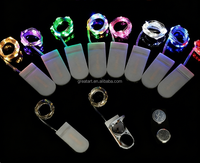 Mini guirlandes lumineuses LED en fil de cuivre, lumières féériques étoilées pour Noël, alimentées par piles, pour la décoration de mariage et de Noël