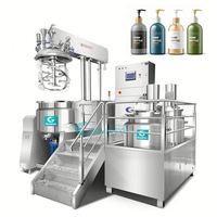Mélangeur de crème cosmétique et de sauce de 500 à 2000 litres, machine de production de gelée corporelle Peteolleum avec certificat CE