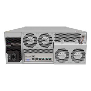 Châssis de serveur 4U 4 baies GPU 450 mm, boîtier de serveur avec backplane 6 Go, vente directe usine, cartes graphiques personnalisées, serveur 4U 4 baies - Product Image 2