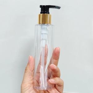 Bouteille personnalisée de 140 à 157 ml, flacon en plastique transparent avec pompe, conteneur vide pour sérum, huile, crème pour les yeux, lotion, vente en gros, logo personnalisé - Product Image 1