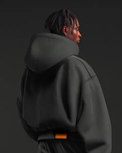 <span class=keywords><strong>Felpa</strong></span> con <span class=keywords><strong>Cappuccio</strong></span> Oversize Invernale di Alta Qualità, Ecologica, Impermeabile, in Cotone, Streetwear Personalizzabile per Uomo - Product Image 1