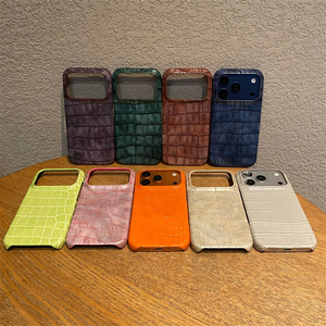 เคสโทรศัพท์มือถือหนัง PU ลายจระเข้สุดหรู พรีเมียม สำหรับ iPhone 17 16 15 14 13 12 11 Pro Max - Product Image 1