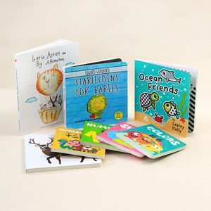 Early Learning Board <b>Books</b> for Kids Educational Illustrated Story <b>Books</b> Custom Preschool Children Picture <b>Book</b> Printing Service - Product Image 1