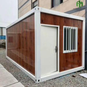 Conteneur modulaire préfabriqué étanche en acier de 40 pieds, en forme de pomme, pour bureau ou cabine sur terrain vide - Grande Vente - Product Image 2