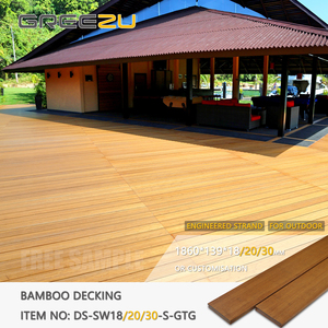 Tuiles de <span class=keywords><strong>terrasse</strong></span> en <span class=keywords><strong>bambou</strong></span> TAP&GO pour extérieur, imperméables, à emboîtement, <span class=keywords><strong>terrasse</strong></span> en <span class=keywords><strong>bambou</strong></span> et <span class=keywords><strong>terrasse</strong></span> de piscine, tailles disponibles - Product Image 4
