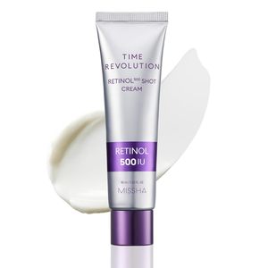 Crema Facial Antiedad Missha Time Revolution Retinol 500 Shot de 60 ml, Reparación Nocturna - Product Image 1