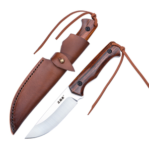 <span class=keywords><strong>Sanrenmu</strong></span> S771 EDC de alta calidad, cuchillos de hoja fija para exteriores, cuchillo táctico de caza para acampar con funda, cuchillo recto - Product Image 3