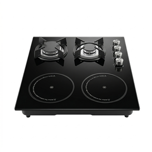 <span class=keywords><strong>Cocina</strong></span> Moderna <span class=keywords><strong>de</strong></span> <span class=keywords><strong>2</strong></span> Quemadores, <span class=keywords><strong>Inducción</strong></span> y Gas Natural, Eficiencia Energética Clase A, Uso Doméstico, Encendido Eléctrico - Product Image 3