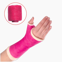 Consommables orthopédiques à bas prix Échantillon gratuit Bande de coulée en fibre de verre Bandage élastique pour fracture osseuse fixe