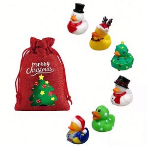 Juguete Educativo para Bebés, Pato de Baño con Sonido, Juguete de Goma para Niños, Patito de Ducha, Mini Pato de Goma para Piscina - Product Image 1