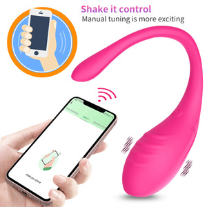 AIERSHA Bestseller Silikon-Sexspielzeug <span class=keywords><strong>G</strong></span>-Punkt Tragbarer Smartphone-App-gesteuerter Kabelloser Fernbedienungs-<span class=keywords><strong>Vibrator</strong></span> für Frauen - Product Image 4