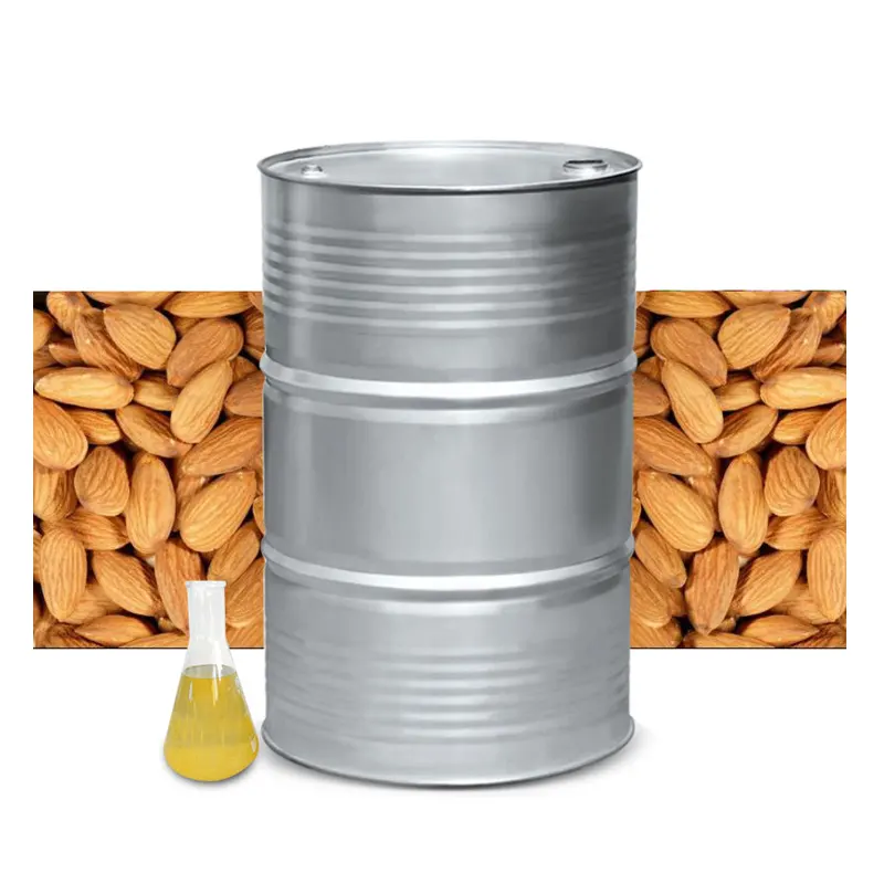 Factory supply Almond oil High Quality Sweet Almond Oil for cosmetic body massage oil and Daily Flavor