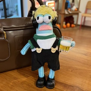 ตุ๊กตาครัสตี้แครบ ซีรีส์ชาวเมืองปลาตัวไม่ดี ของตกแต่งกระเป๋า DIY ของเล่นตุ๊กตาขนนุ่มสุดน่ารัก พวงกุญแจน่ารัก ทำจากใยฝ้าย PP - Product Image 3