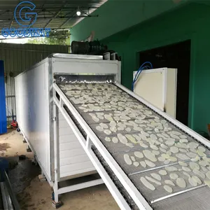 Commercial Dried Casava Chips Processing Machine Cassava Chips Feeds Production Line