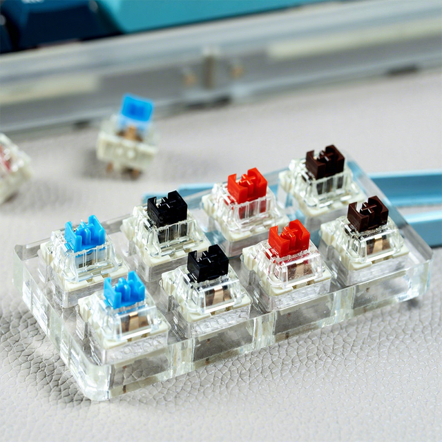 Wholesale Drinkey Linear / Tactile / Click Mechanical Keyboard Dust-proof Switches Black Blue Red Brown Switches