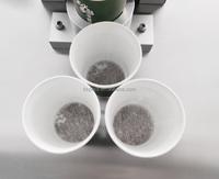 Scelleuse de tasses à thé semi-automatique de bureau à température constante pour la production de tasses à thé