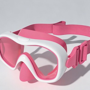 Diving Mask Single Lens Adjustable Elastic Strap Tempered Glass Fog Proof Scratch Resistant Universal Use - Product Image 3