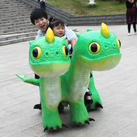 Collection de dinosaures interactifs, thème parc d'attractions, pour enfants, collection