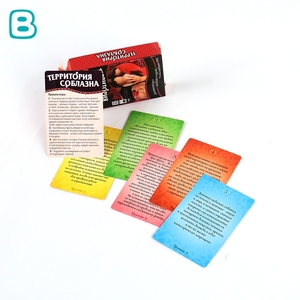 Op Maat Gemaakte Sexy Speelkaartspel Gladde Papieren Plastic Bordspelkaarten Voor Volwassenen - Product Image 2