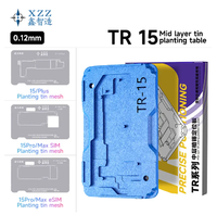 XZZ XINZHIZAO TR Motherboard Middle Layer Board Plant Tin Platform 3D BGA Reballing Stencil untuk iPhone X 11 12 13 14 15 16 17 Pm