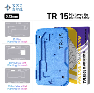 XZZ XINZHIZAO TR carte mère couche intermédiaire conseil plante étain plate-forme 3D BGA reballage pochoir pour <span class=keywords><strong>iPhone</strong></span> <span class=keywords><strong>X</strong></span> 11 12 13 14 15 16ProMax - Product Image 3