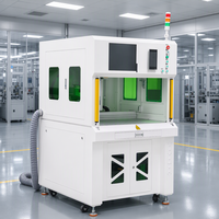 Machine de marquage laser à vision CCD intégrée 20W, marqueur laser à fibre automatique pour plaque de refroidissement liquide