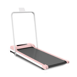 Pembe mavi renk Mini elektrikli koşu bandı ev Fitness yürüyüş Pad altında masa koşu bandı ile Bluetooth App yürüyüş ped koşu bandı - Product Image 2