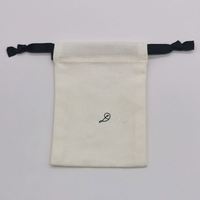 Simply Eco Lot de 4 sacs de produits réutilisables en mousseline de coton Sac en toile respirant avec cordon de serrage et rangement en maille transparent pour fenêtre