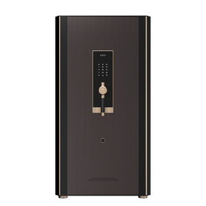 Caja Fuerte Electrónica Redonda de Acero para Joyas, Dinero, Especias, etc., Inteligente, Resistente al Fuego, de 16oz/300, para el Hogar - Product Image 2