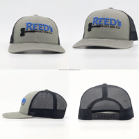 Casquette de mode personnalisée avec logo brodé en 3D, casquette Richardson 112 en maille de haute qualité, casquette snapback unie, casquette trucker, casquettes de baseball sportives