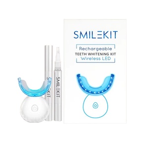 Kit professionnel de blanchiment des dents à LED, personnalisable, échantillon gratuit, kit de blanchiment des dents à domicile, utilisation domestique - Product Image 1