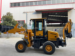 Toho Th10-60 4x4 Backhoe Retroexcavadora Front and Mini <b>Towable</b> - Product Image 4