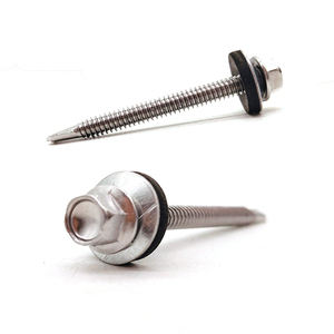 Thép Không Gỉ <span class=keywords><strong>Sus</strong></span> 410 Khoan Lợp Vít Tự Khai Thác Vít 75Mm Cho Gỗ 2-12 Mm - Product Image 5